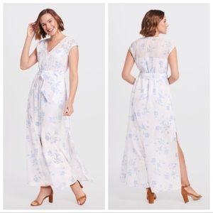 Draper James Button-Up Maxi